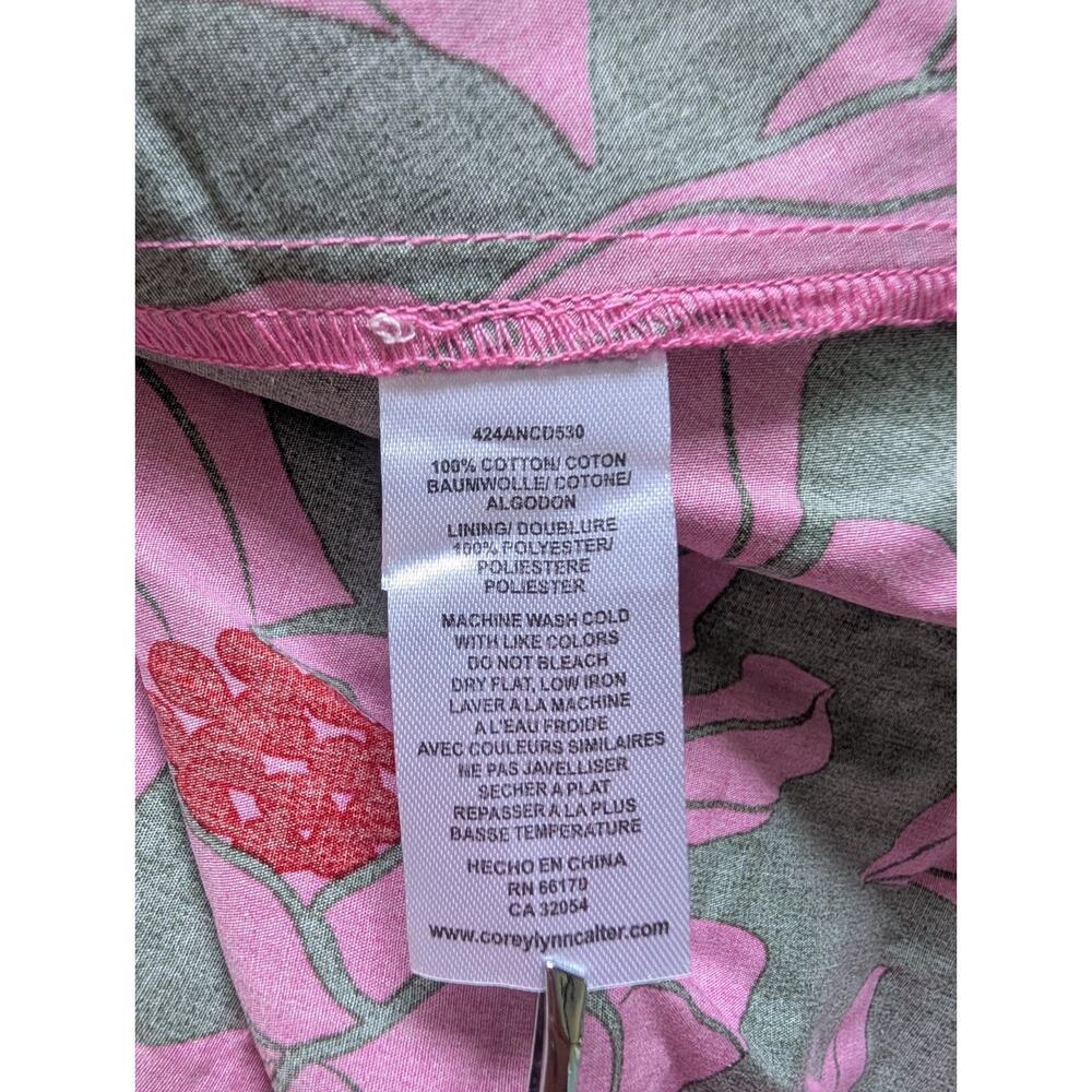 NWT Anthropologie Corey Lynn Calter Tie-Shoulder Tiered Midi Dress Sz XL #8F470 - Picture 8 of 9